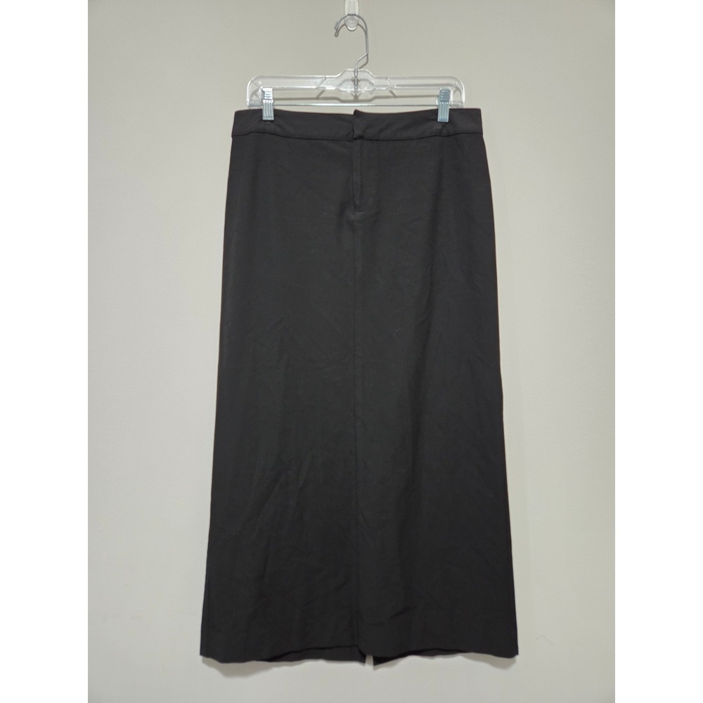 Old Navy Womens Black Stretch Maxi Skirt‎ Size 8 Career Casual Long Pencil Skirt